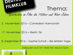 Deutscher Filmklub 2016/2017/I.